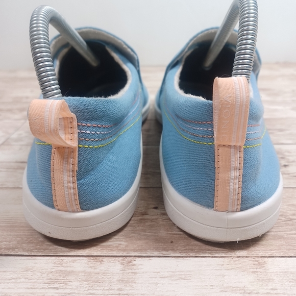 Vionic Beach Marshall Orthotic Insole Blue Canvas Women's Size 8.5 or 8 1/2 - Picture 5 of 12